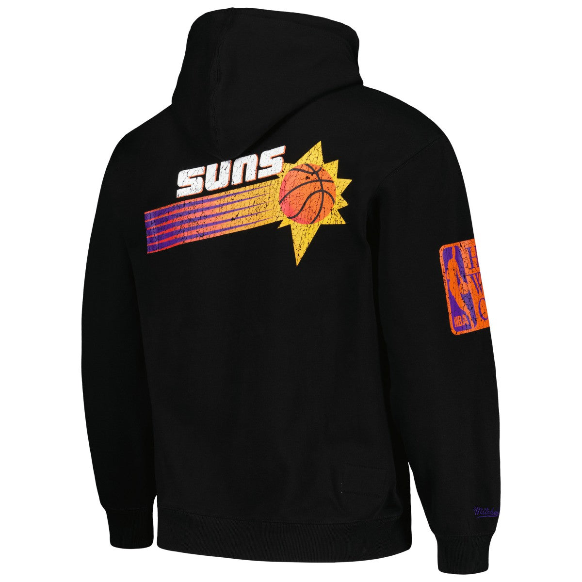 Phoenix Suns Hardwood Classics OG 2.0 Pullover Hoodie Black - Mitchell & Ness