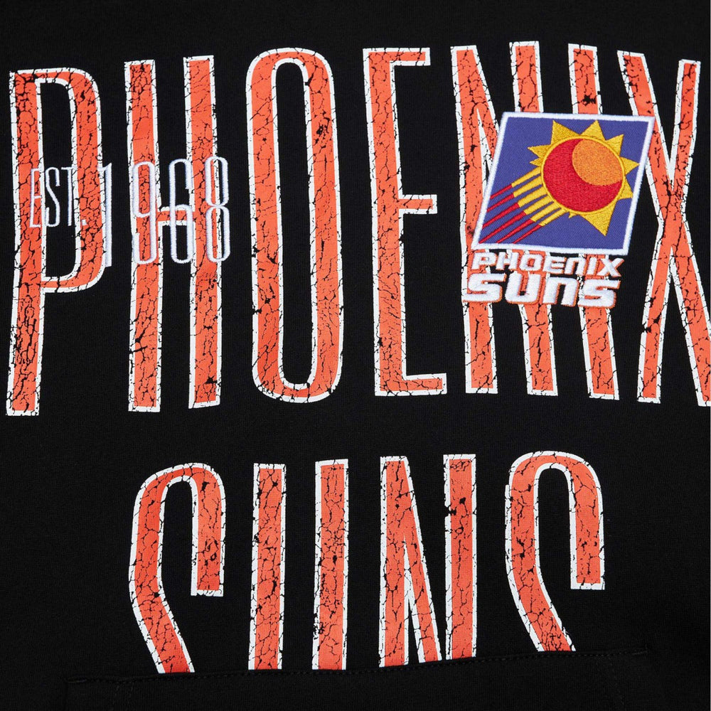 Phoenix Suns Hardwood Classics OG 2.0 Pullover Hoodie Black - Mitchell & Ness