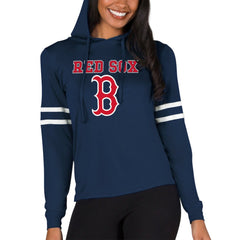 Boston Red Sox Concepts Sport Women's Marathon Lightweight Lounge Pullover Hoodie - Navy Hoodies