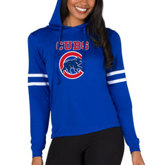 Chicago Cubs Concepts Sport Women's Marathon Lightweight Lounge Pullover Hoodie - Royal Hoodies