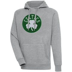 Boston Celtics Antigua Victory Pullover Hoodie Heather Gray outlet