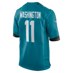 Parker Washington Jacksonville Jaguars Team Game Jersey - Teal Jerseys