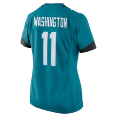 Parker Washington Jacksonville Jaguars Women's Team Game Jersey - Teal Jerseys