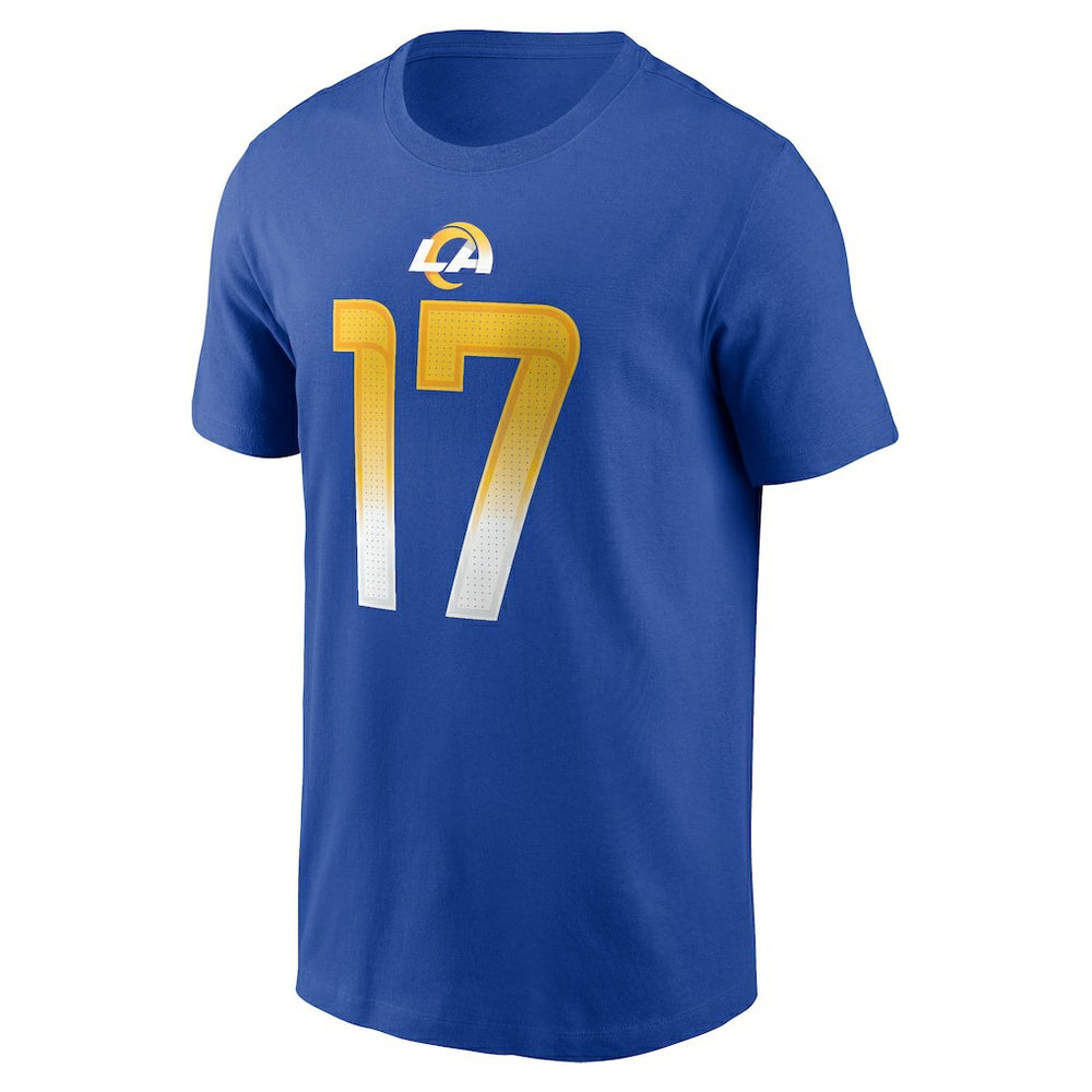 Puka Nacua Los Angeles Rams Player Name & Number T-Shirt - Royal T-shirts