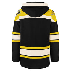 Pittsburgh Penguins '47 Big & Tall Superior Lacer Pullover Hoodie - Black | US 200683089