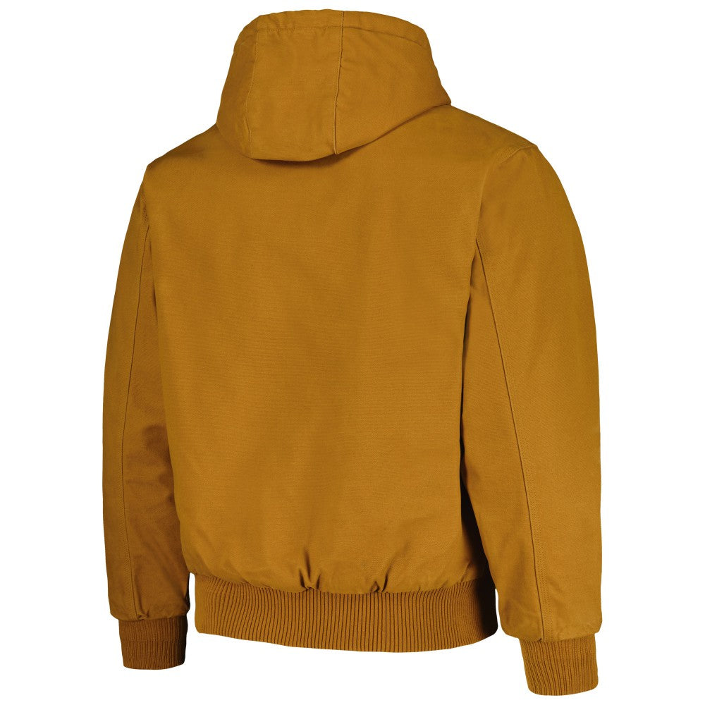 Cincinnati Reds Dunbrooke Dakota Work Full-Zip Hoodie Jacket - Brown Jackets