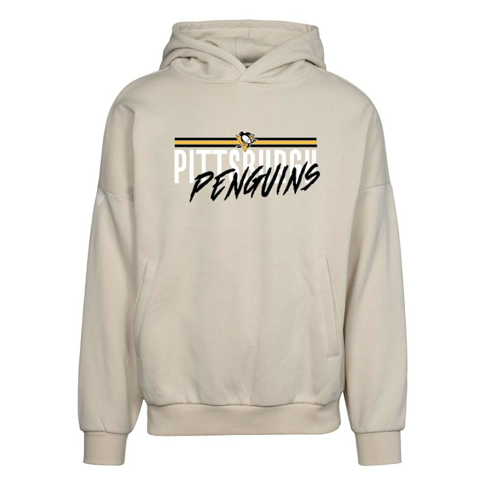 Pittsburgh Penguins Levelwear Contact Pullover Hoodie - Cream | US 200683585