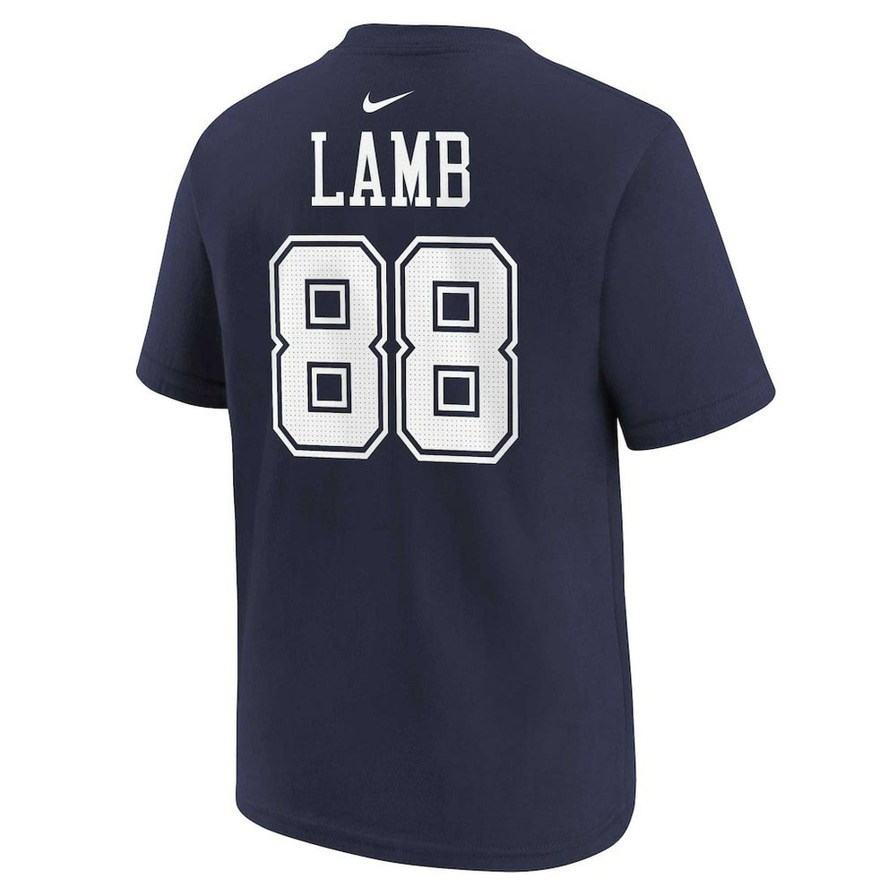 CeeDee Lamb Dallas Cowboys Preschool Player Name & Number T-Shirt - Navy T-shirts