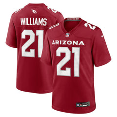 Garrett Williams Arizona Cardinals Game Jersey - Cardinal Jerseys