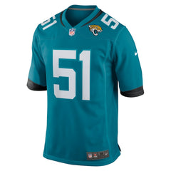 Ventrell Miller Jacksonville Jaguars Game Jersey - Teal Jerseys