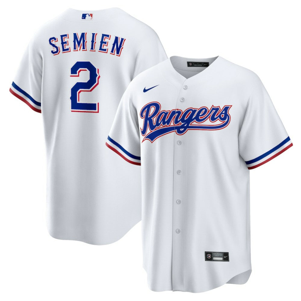 Marcus Semien Texas Rangers Nike Youth Home Replica Player Jersey - White Jerseys