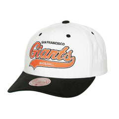 San Francisco Giants Mitchell & Ness Cooperstown Collection Tail Sweep Pro Snapback Hat - White Hats