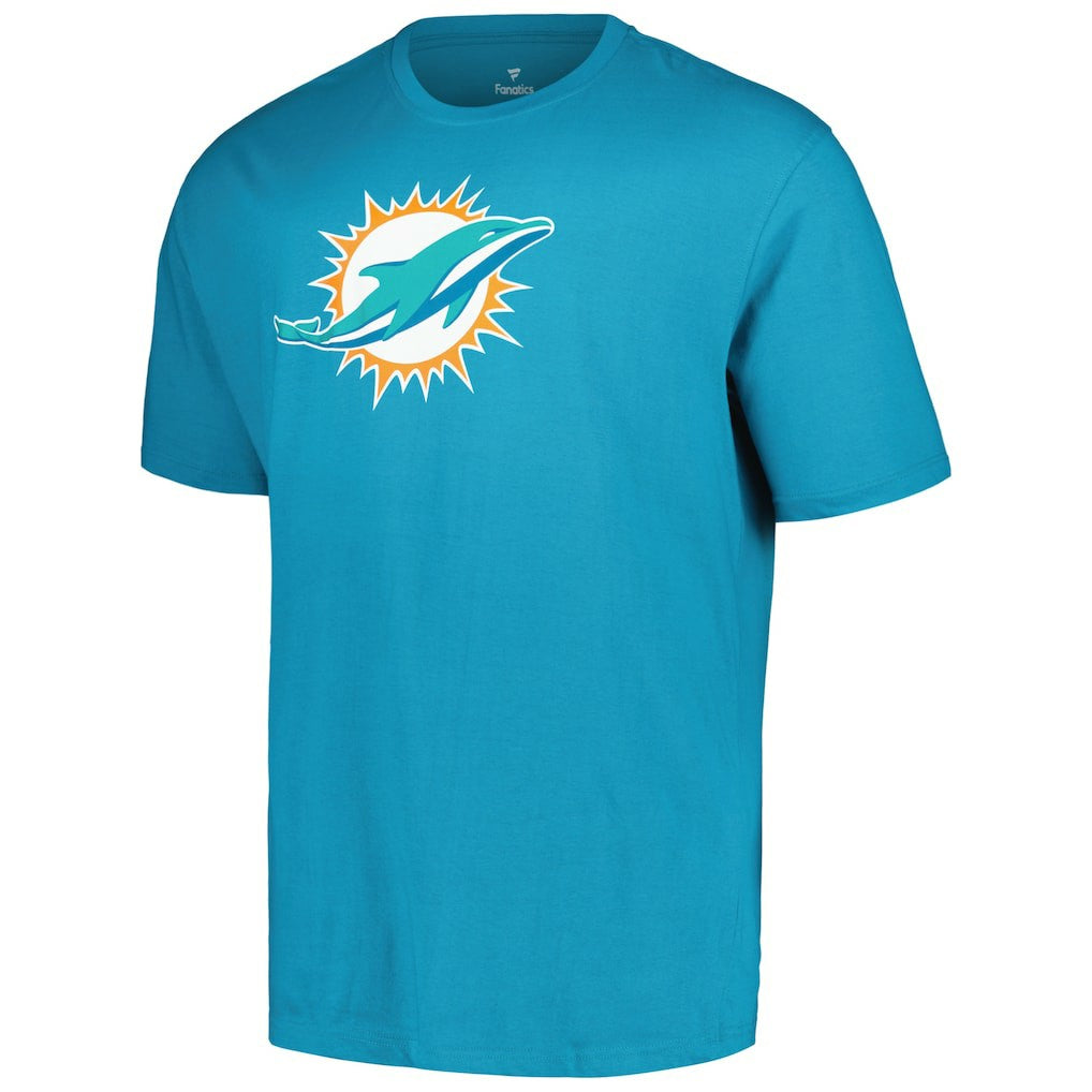 Tyreek Hill Miami Dolphins Big & Tall Player Name & Number T-Shirt - Aqua T-shirts