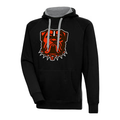 Cleveland Browns Antigua Victory Pullover Hoodie - Black Hoodies