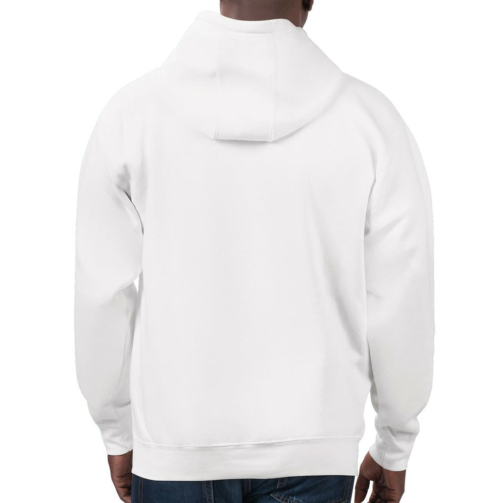 Philadelphia Eagles Starter Unisex Retro Pullover Hoodie - White Hoodies