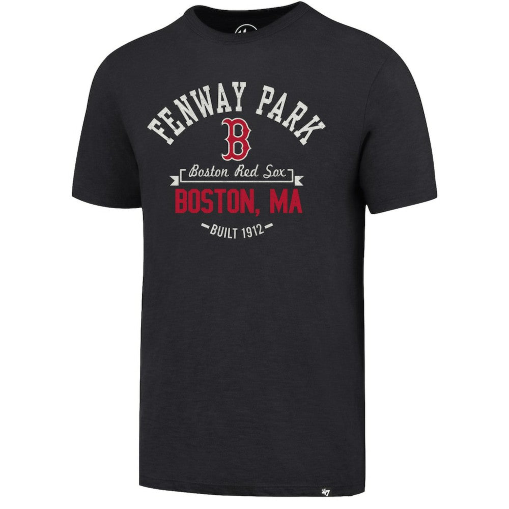 Boston Red Sox '47 Fenway Park Outfield Scrum T-Shirt - Gray T-shirts