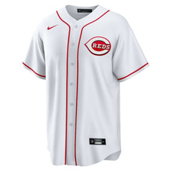 Spencer Steer Cincinnati Reds Nike Home Replica Jersey - White Jerseys