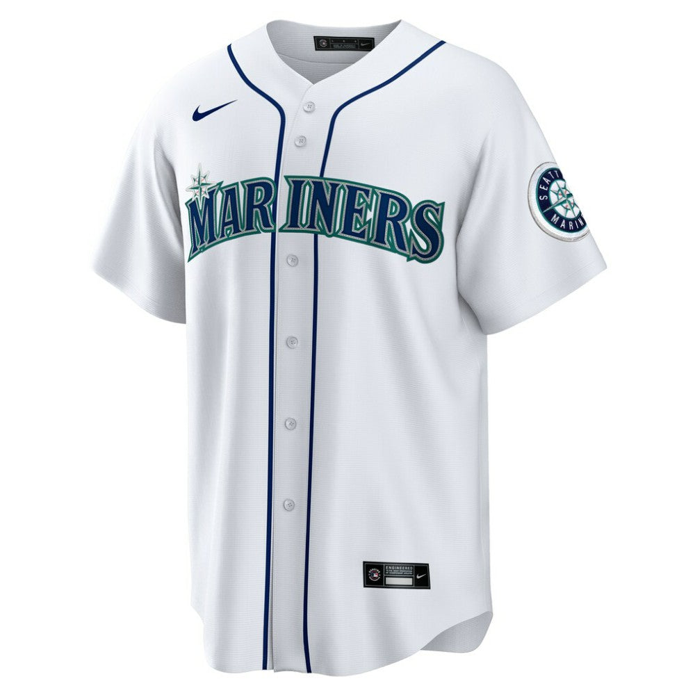 Julio Rodríguez Seattle Mariners Nike Home Replica Jersey - White Jerseys