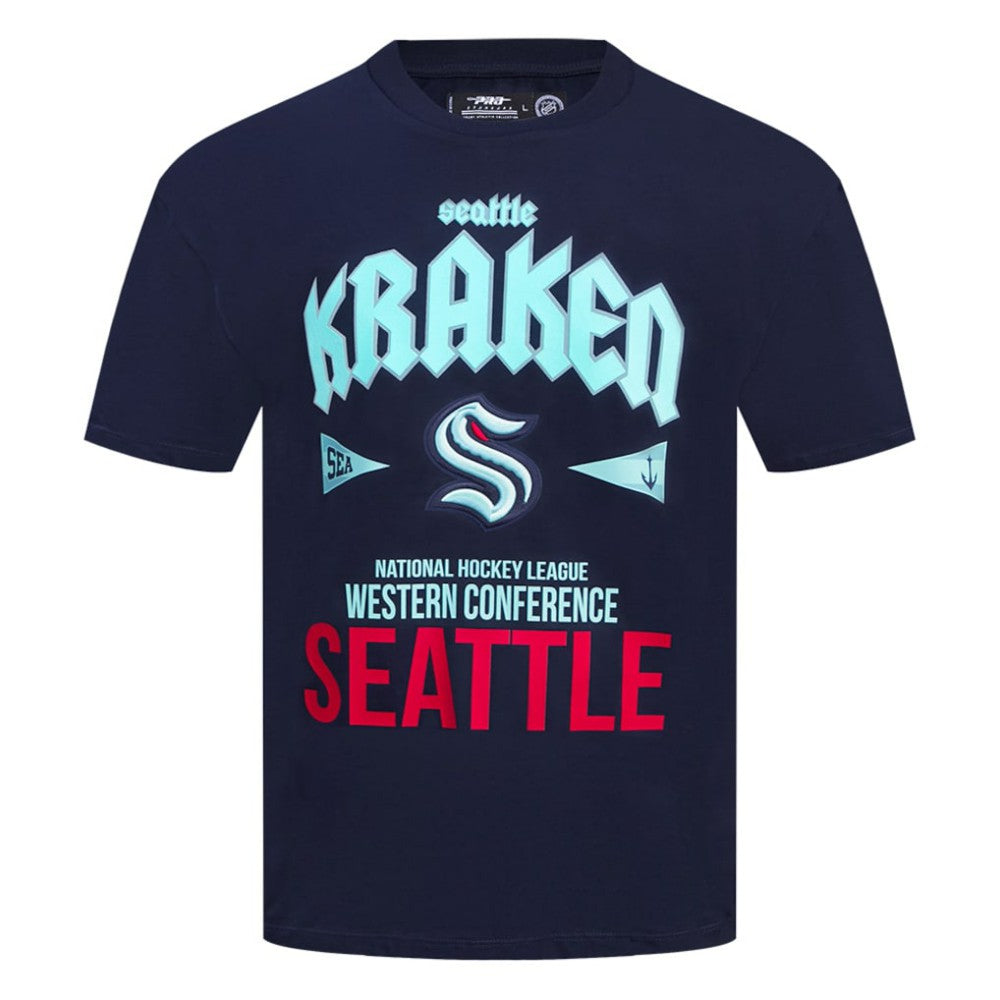 Seattle Kraken Pro Standard City Tour T-Shirt - Deep Sea Blue | US 200721931