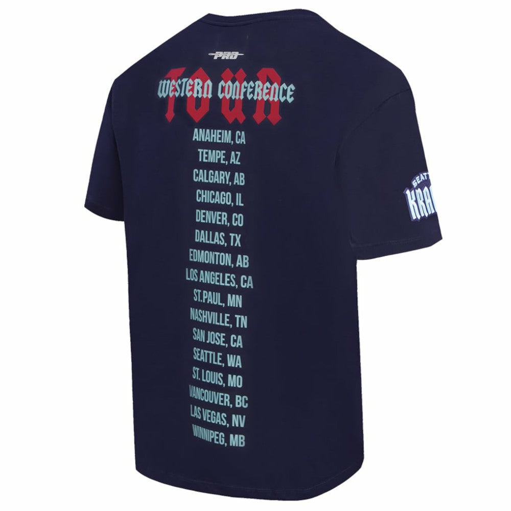 Seattle Kraken Pro Standard City Tour T-Shirt - Deep Sea Blue | US 200721931