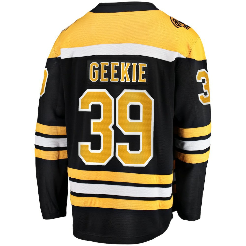 Morgan Geekie Boston Bruins Fanatics Home Breakaway Jersey - Black | US 200723224