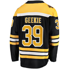 Morgan Geekie Boston Bruins Fanatics Home Breakaway Jersey - Black | US 200723224