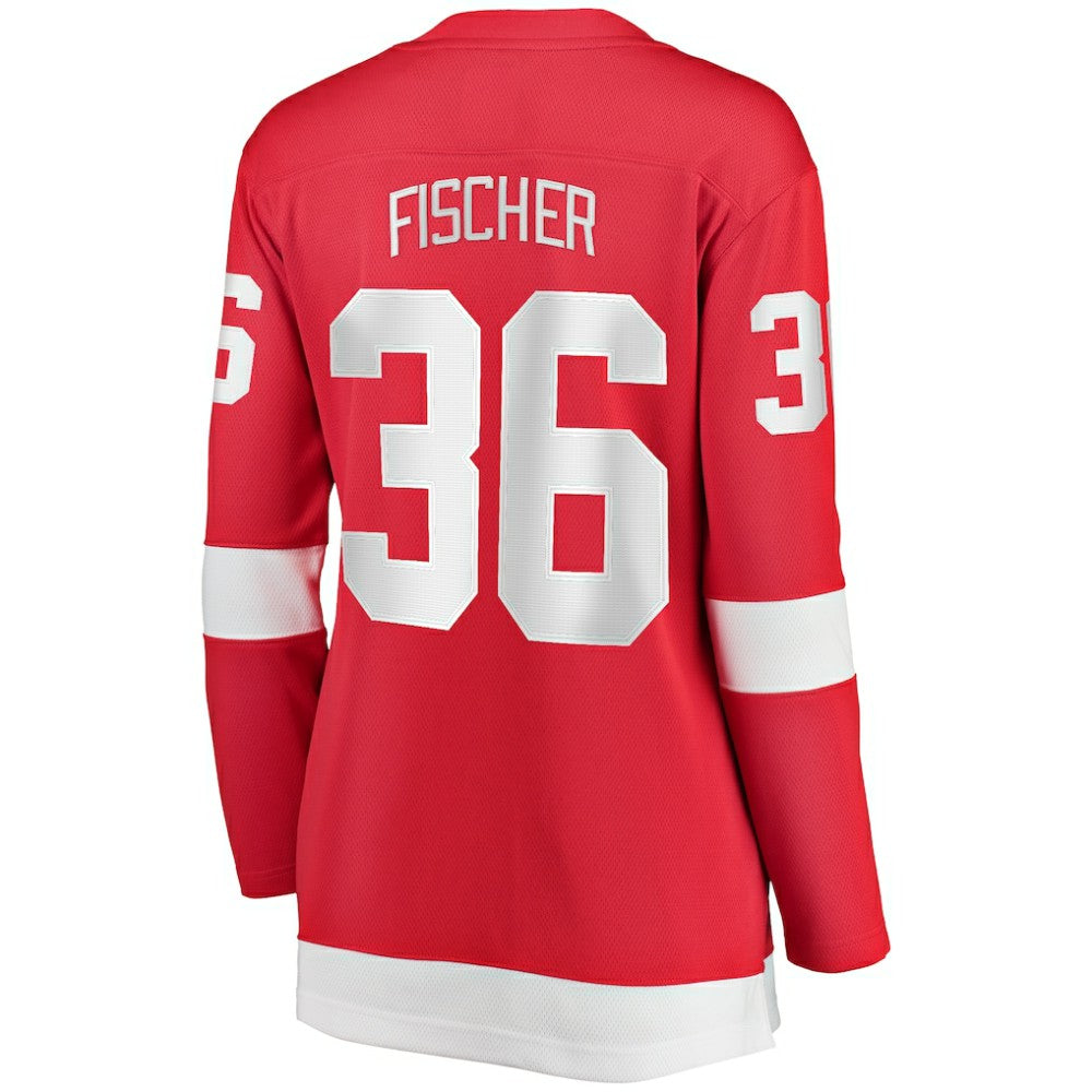 Christian Fischer Detroit Red Wings Fanatics Women's Home Breakaway Player Jersey - Red | US 200723263