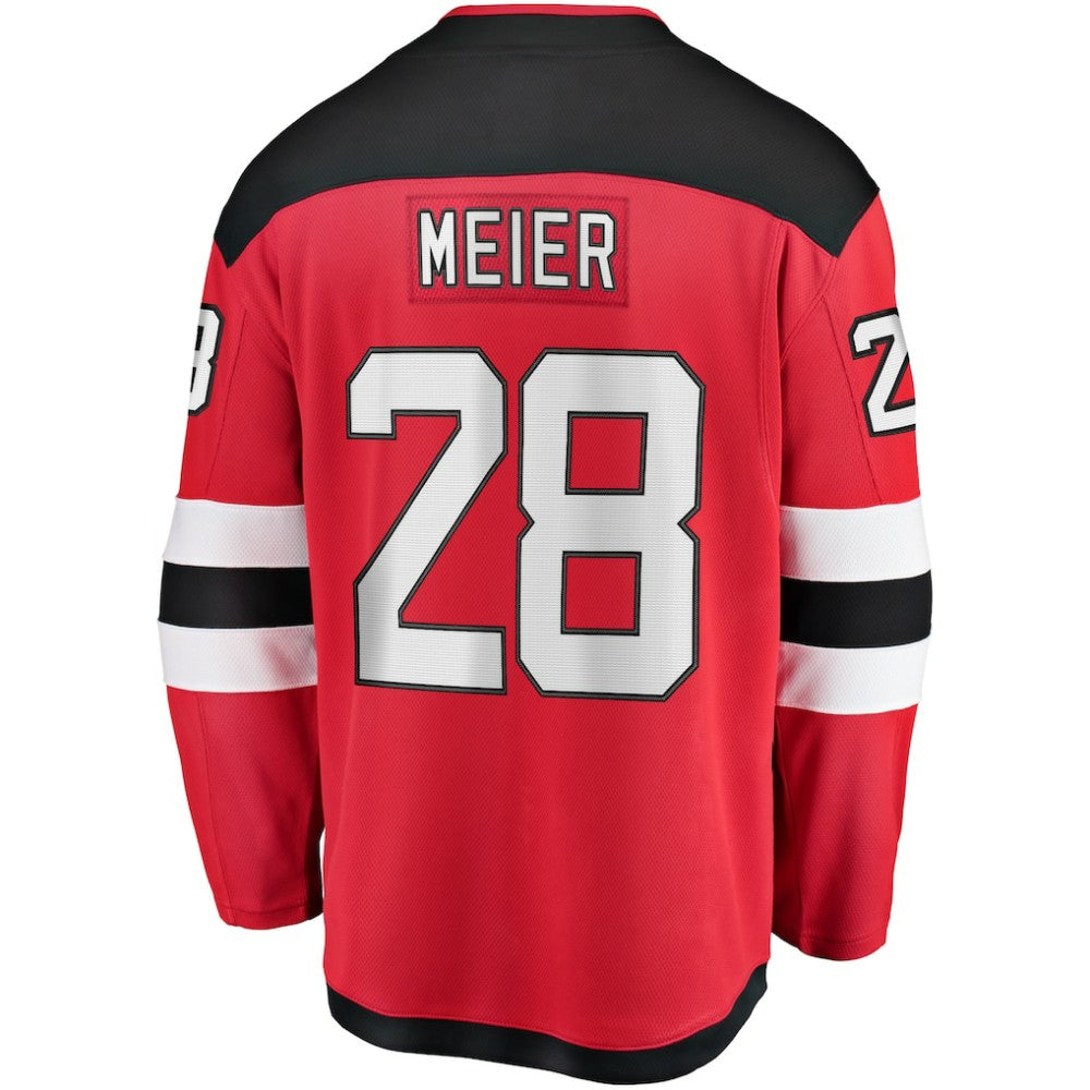Timo Meier New Jersey Devils Fanatics Home Breakaway Jersey - Red | US 200723282