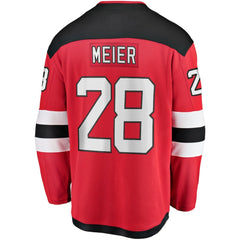 Timo Meier New Jersey Devils Fanatics Home Breakaway Jersey - Red | US 200723282
