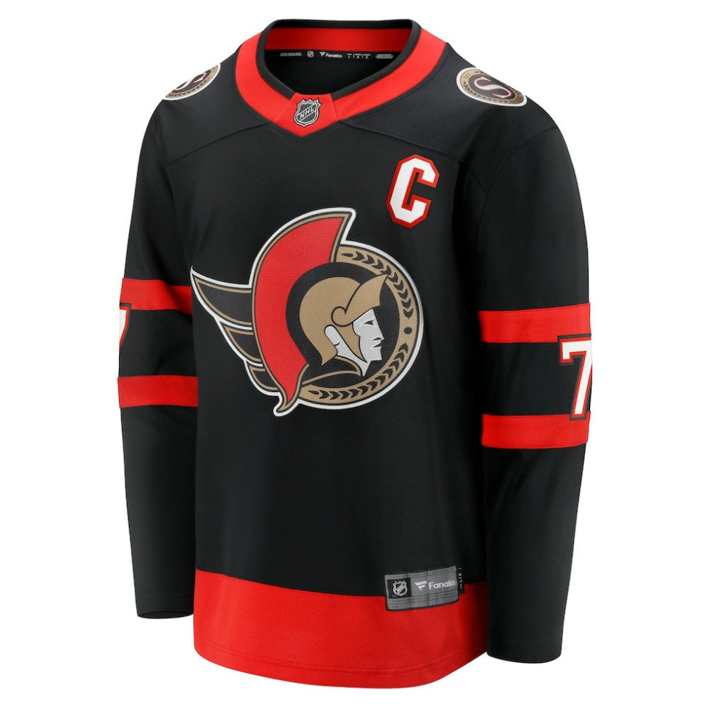 Brady Tkachuk Ottawa Senators Fanatics Home Breakaway Jersey - Black | US 200723304