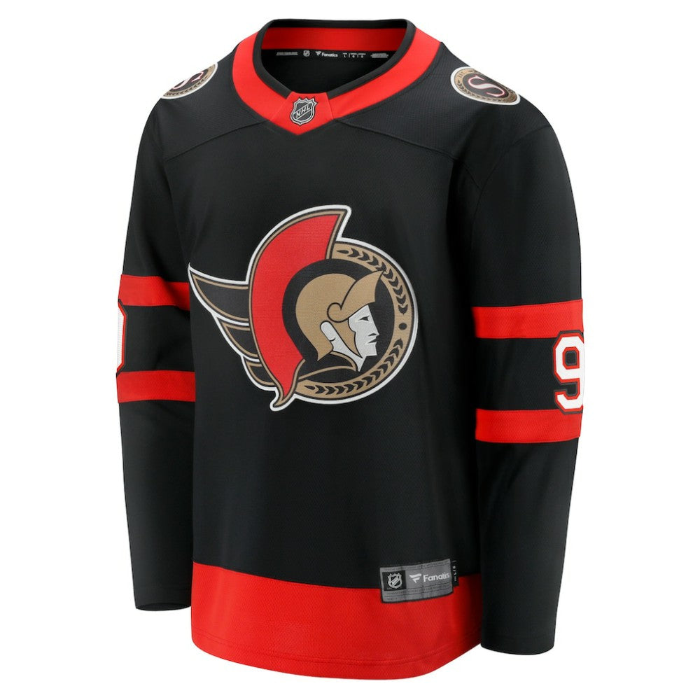 Josh Norris Ottawa Senators Fanatics Home Breakaway Jersey - Black | US 200723314