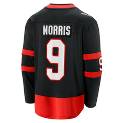 Josh Norris Ottawa Senators Fanatics Home Breakaway Jersey - Black | US 200723314