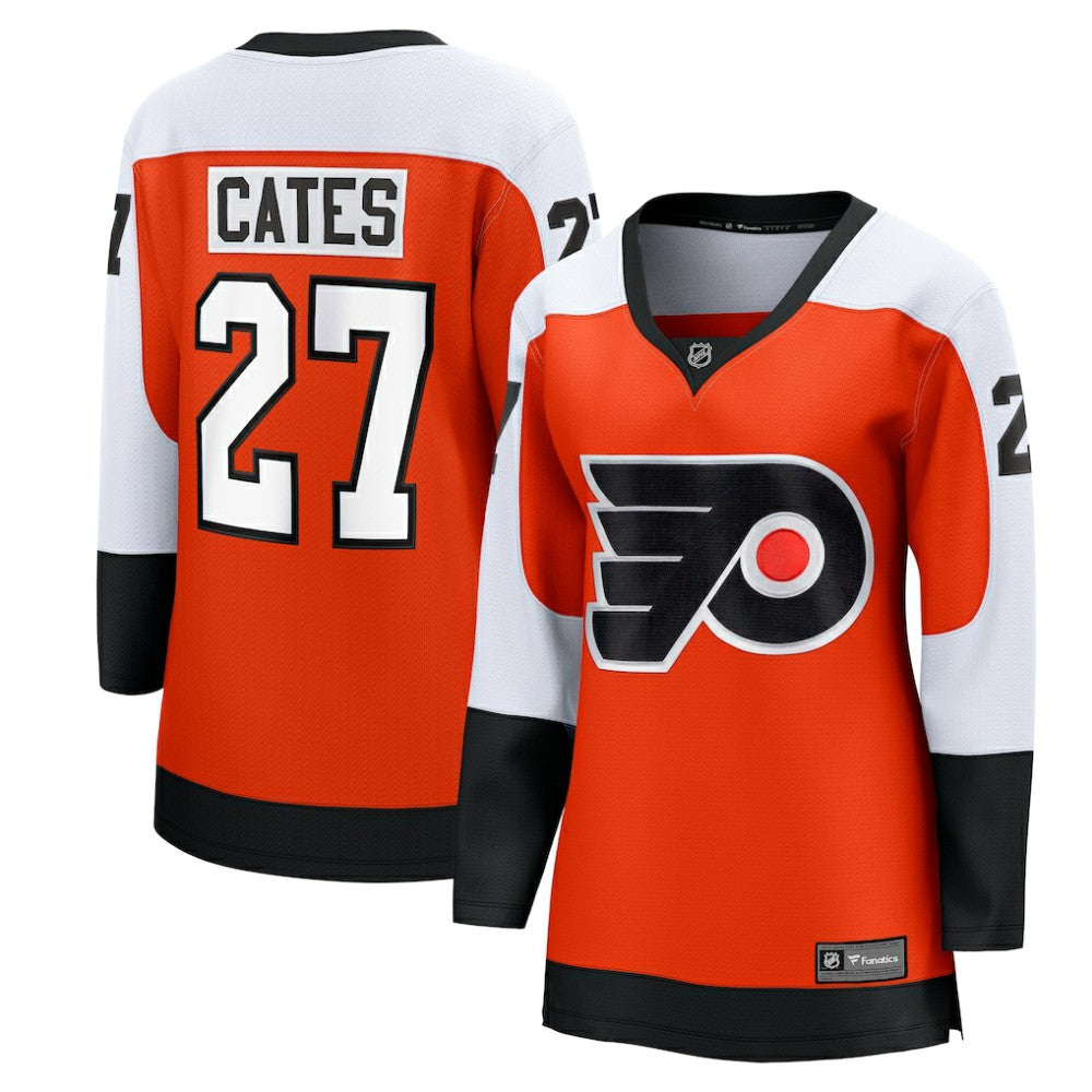 Noah Cates Philadelphia Flyers Fanatics Women's Home Breakaway Player Jersey - Orange | US 200723327
