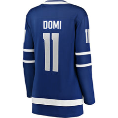 Max Domi Toronto Maple Leafs Fanatics Women's Home Breakaway Player Jersey - Blue | US 200723360