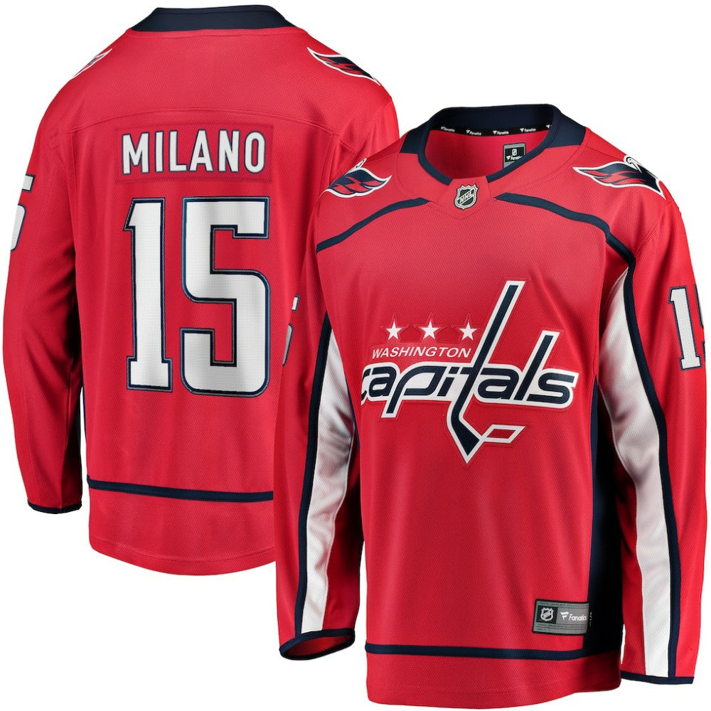 Sonny Milano Washington Capitals Fanatics Home Breakaway Jersey - Red | US 200723368
