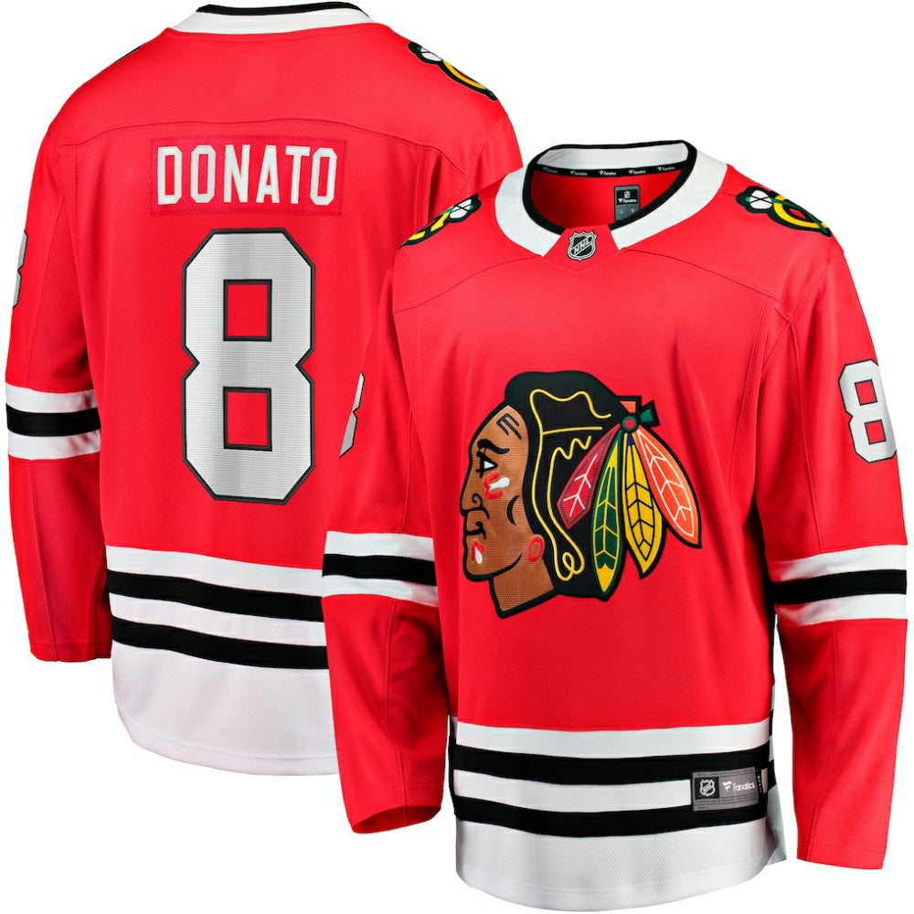 Ryan Donato Chicago Blackhawks Fanatics Home Breakaway Jersey - Red | US 200723412