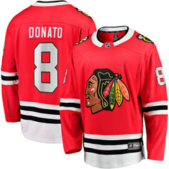 Ryan Donato Chicago Blackhawks Fanatics Home Breakaway Jersey - Red | US 200723412
