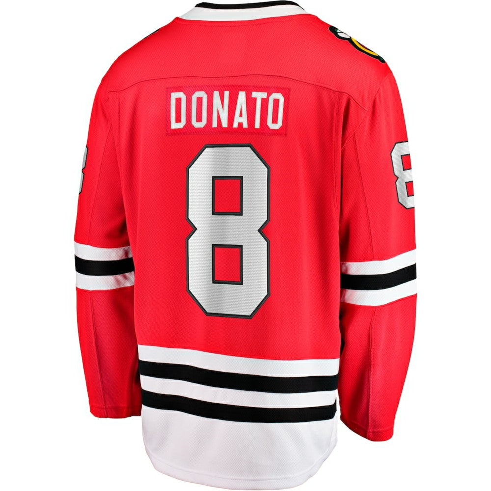 Ryan Donato Chicago Blackhawks Fanatics Home Breakaway Jersey - Red | US 200723412