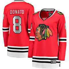 Ryan Donato Chicago Blackhawks Fanatics Women's Home Breakaway Player Jersey - Red | US 200723413