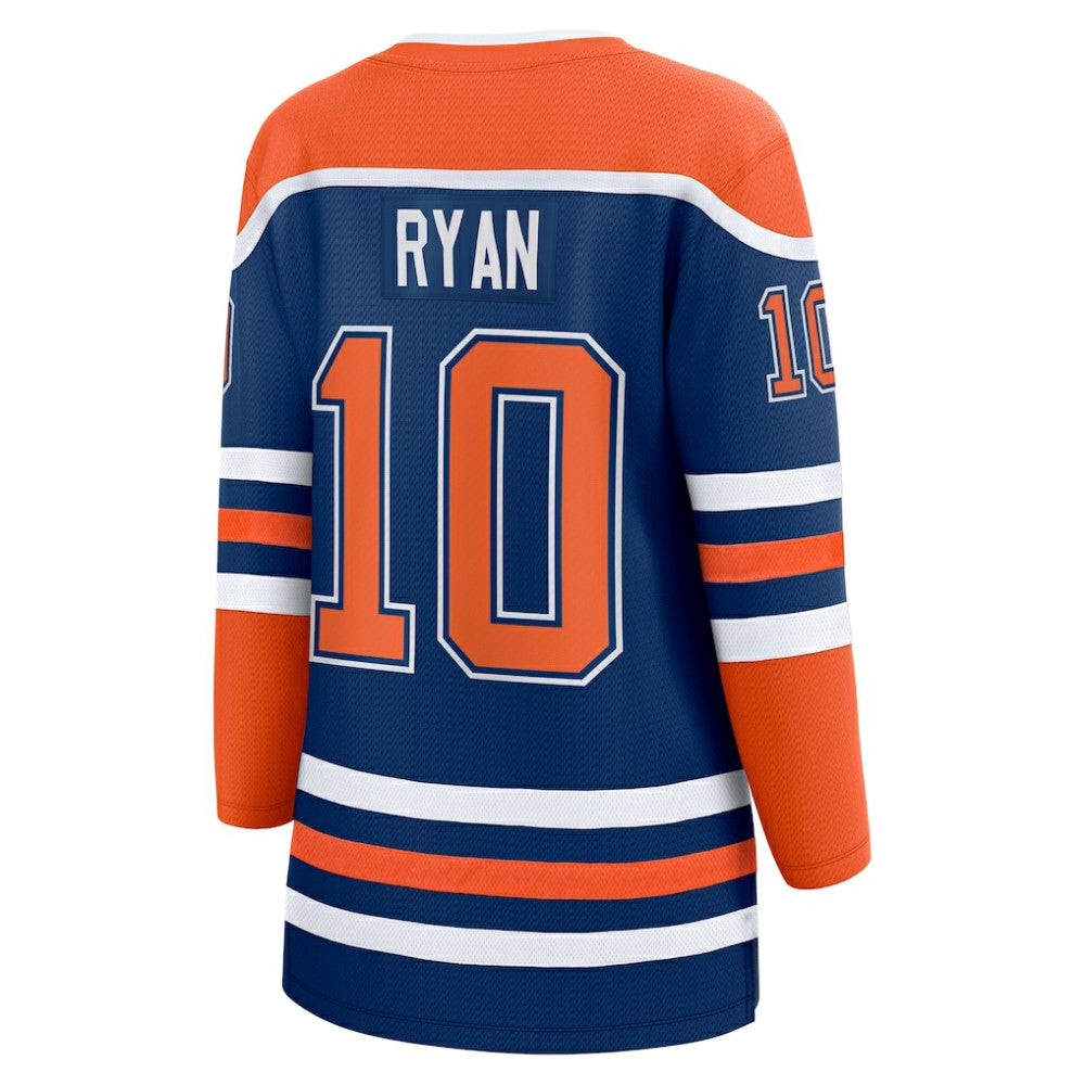 Derek Ryan Edmonton Oilers Fanatics Women's Home Breakaway Player Jersey - Royal | US 200723442