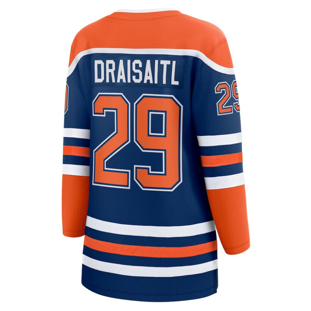 Leon Draisaitl Edmonton Oilers Fanatics Women's Home Breakaway Player Jersey - Royal | US 200723449