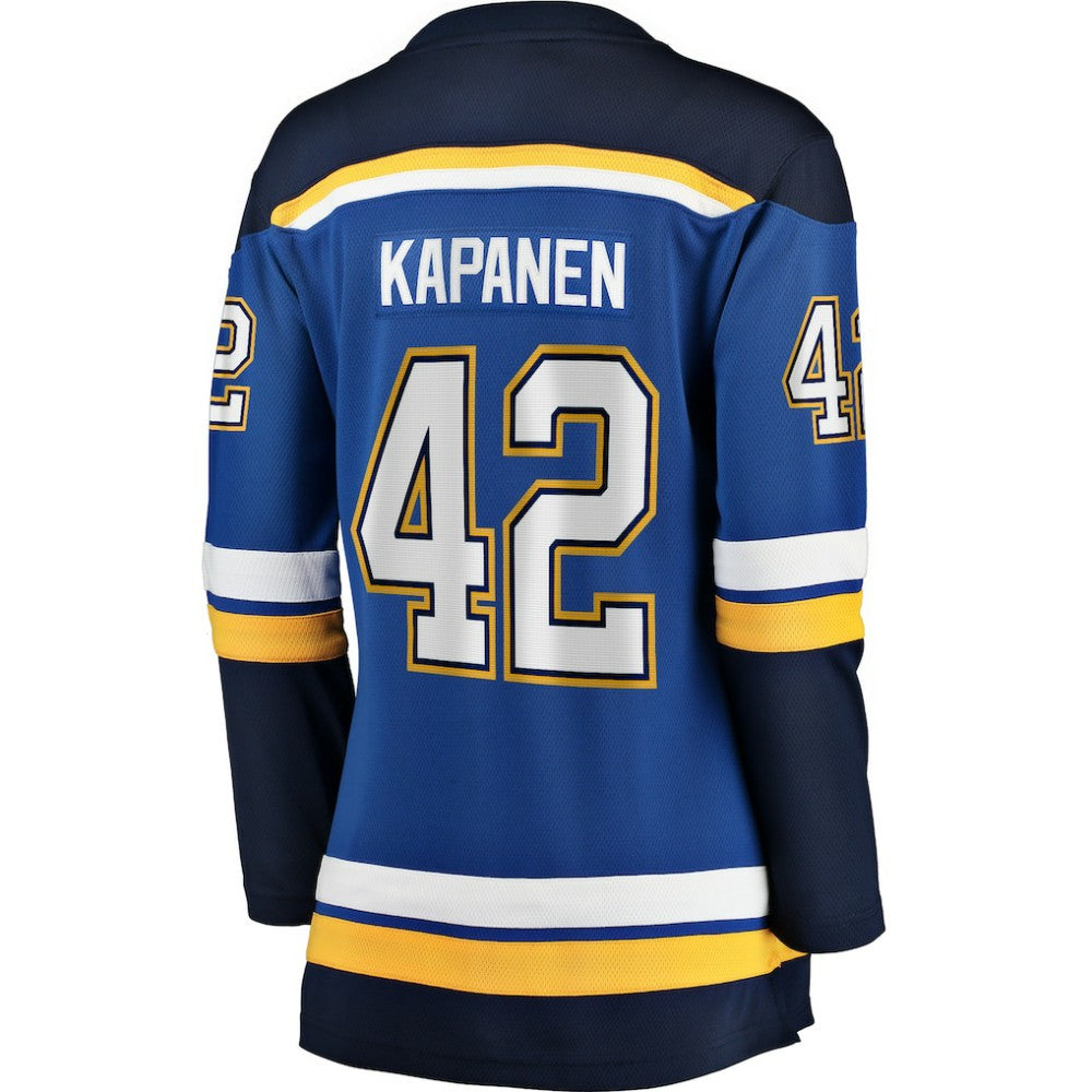 Kasperi Kapanen St. Louis Blues Fanatics Women's Home Breakaway Player Jersey - Blue | US 200723510
