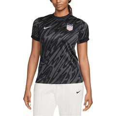 USWNT Women's 2024 Goalkeeper Replica Stadium Jersey Black - Nike sale