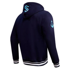 Seattle Kraken Pro Standard Retro Classic Fleece Pullover Hoodie - Deep Sea Blue | US 200723685