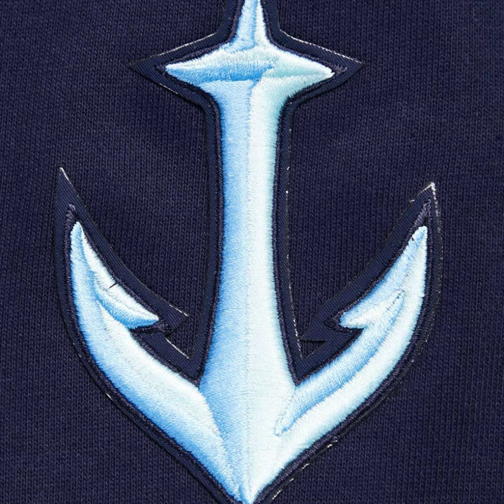 Seattle Kraken Pro Standard Retro Classic Fleece Pullover Hoodie - Deep Sea Blue | US 200723685