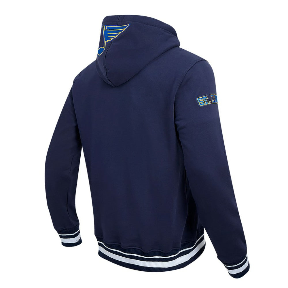 St. Louis Blues Pro Standard Retro Classic Fleece Pullover Hoodie - Navy | US 200723702