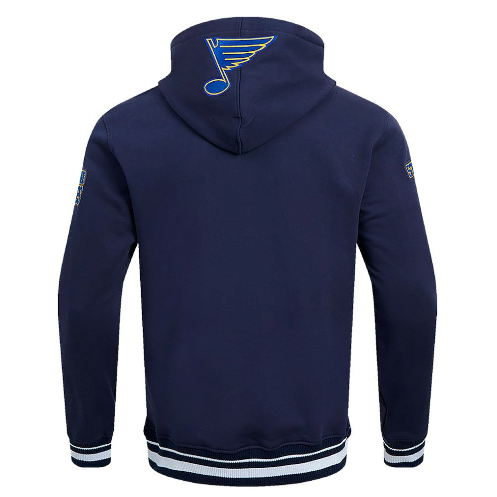St. Louis Blues Pro Standard Retro Classic Fleece Pullover Hoodie - Navy | US 200723702