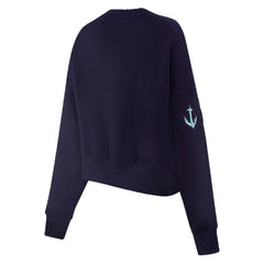 Seattle Kraken Pro Standard Women's Mascot Crewneck Pullover Sweatshirt - Deep Sea Blue | US 200723732