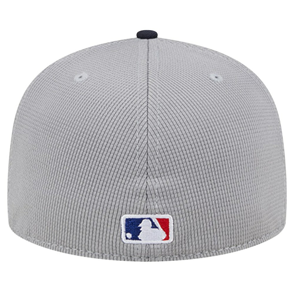 Boston Red Sox New Era Pivot Mesh 59FIFTY Fitted Hat - Gray Hats