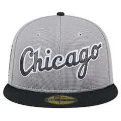 Chicago White Sox New Era Pivot Mesh 59FIFTY Fitted Hat - Gray Hats